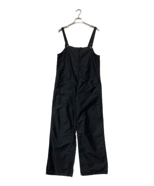 JOHNBULL（ジョンブル）JOHNBULL (ジョンブル) コットンオーバーオール ブラック サイズ:Ｌの古着・服飾アイテム