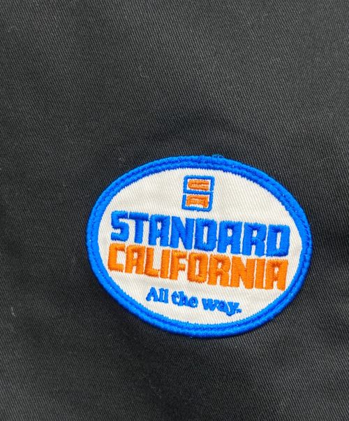 STANDARD CALIFORNIA（スタンダードカリフォルニア）STANDARD CALIFORNIA (スタンダードカリフォルニア) ワッペンブルゾン ブラック サイズ:Mの古着・服飾アイテム