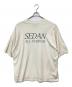 SEDAN ALL-PURPOSE (セダンオールパーパス) GARMENT DYED S/S TEE / SAND アイボリー サイズ:XL：4000円