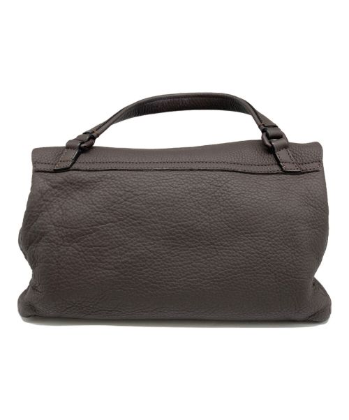 zanellato（ザネラート）zanellato (ザネラート) シボ革ショルダーバッグ ブラウンの古着・服飾アイテム