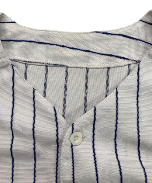 Majestic（マジェスティック）Majestic (マジェスティック) ベースボールシャツ ホワイト サイズ:記載なしの古着・服飾アイテム