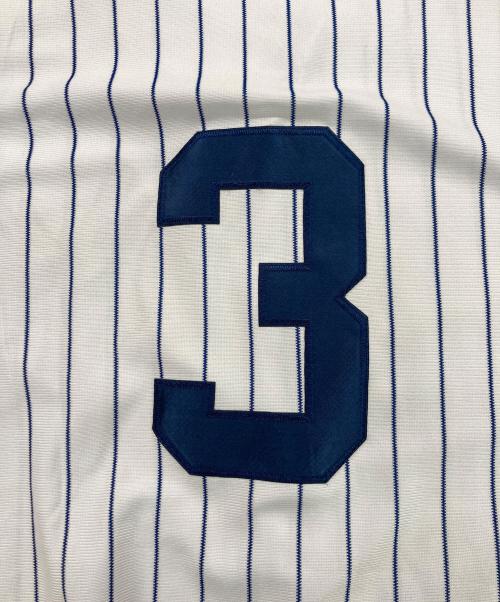 Majestic（マジェスティック）Majestic (マジェスティック) ベースボールシャツ ホワイト サイズ:記載なしの古着・服飾アイテム