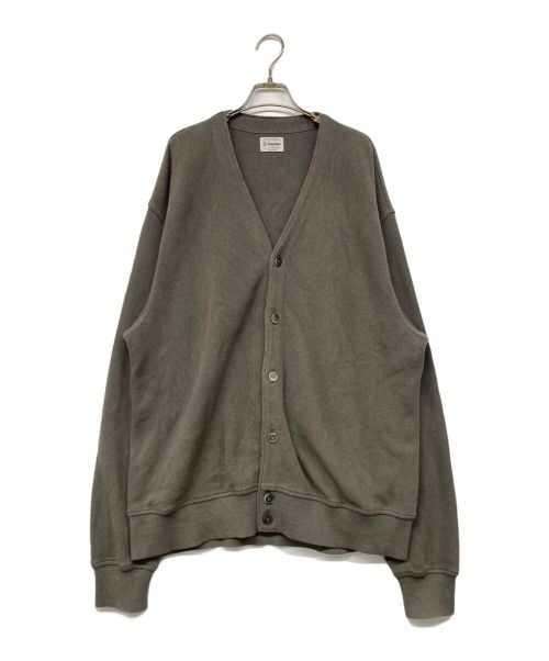 Yonetomi（ヨネトミ）Yonetomi (ヨネトミ) コットンカーディガン グレー サイズ:４の古着・服飾アイテム