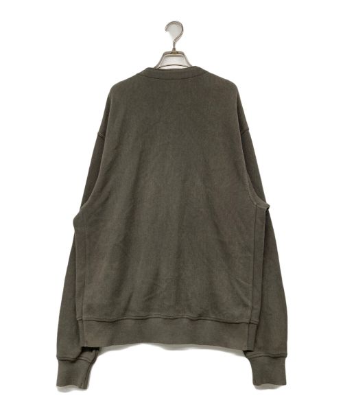 Yonetomi（ヨネトミ）Yonetomi (ヨネトミ) コットンカーディガン グレー サイズ:４の古着・服飾アイテム