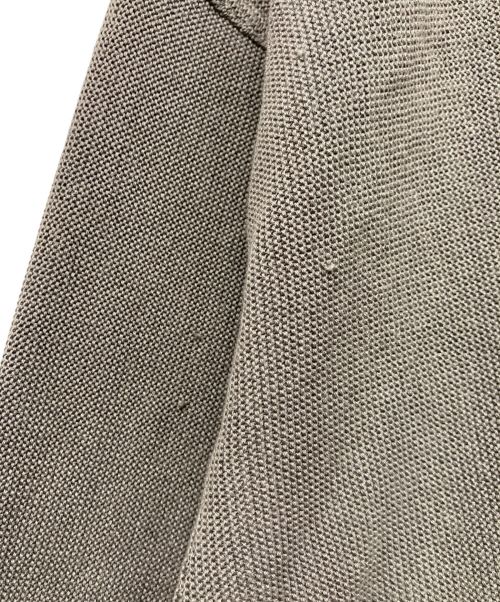 Yonetomi（ヨネトミ）Yonetomi (ヨネトミ) コットンカーディガン グレー サイズ:４の古着・服飾アイテム