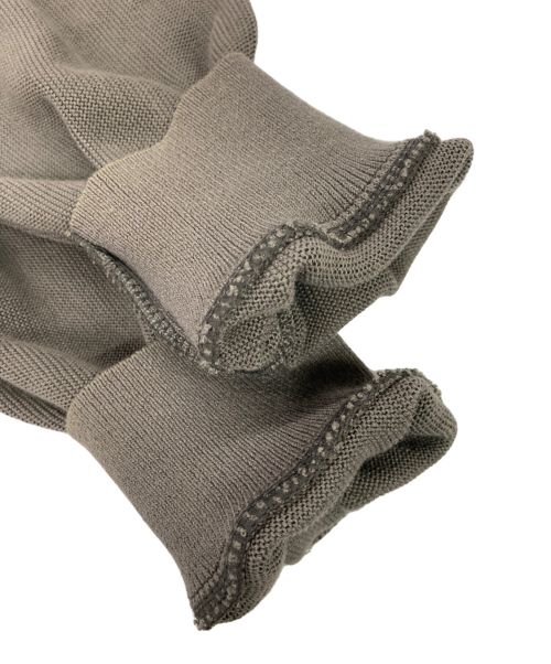 Yonetomi（ヨネトミ）Yonetomi (ヨネトミ) コットンカーディガン グレー サイズ:４の古着・服飾アイテム