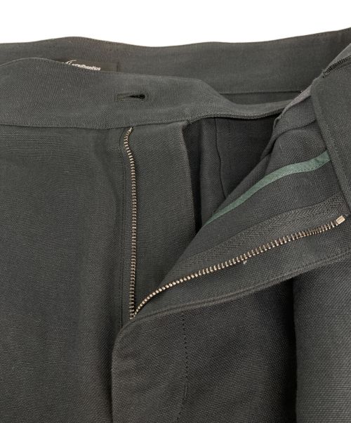 tilt the authentics（チルトザオーセンティックス）tilt the authentics (チルトザオーセンティックス) CLICA Mat Cloth 3Tuck Gurkha グルカパンツ グレー サイズ:3の古着・服飾アイテム