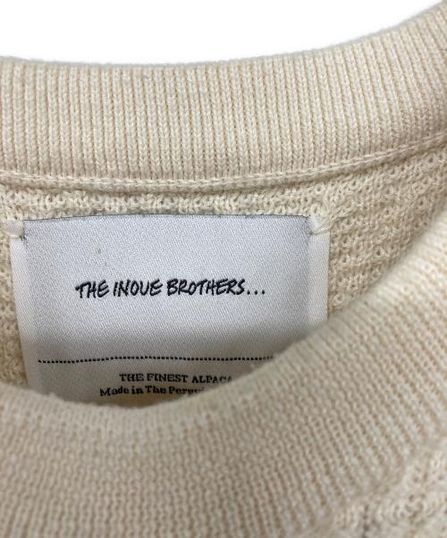 THE INOUE BROTHERS（イノウエブラザーズ）THE INOUE BROTHERS (イノウエブラザーズ) アルパカワッフルニット ベージュ サイズ:Sの古着・服飾アイテム