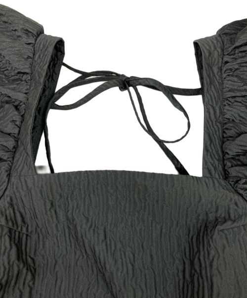 CECILIE BAHNSEN（セシリーバンセン）CECILIE BAHNSEN (セシリーバンセン) ALMA BLOUSE ブラック サイズ:US4の古着・服飾アイテム