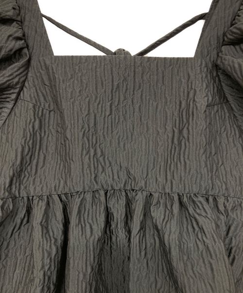 CECILIE BAHNSEN（セシリーバンセン）CECILIE BAHNSEN (セシリーバンセン) ALMA BLOUSE ブラック サイズ:US4の古着・服飾アイテム