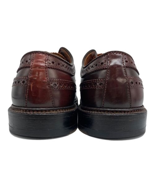 Alden（オールデン）Alden (オールデン) BEAMS (ビームス) ウィングチップシューズ ブラウン サイズ:6　1/2の古着・服飾アイテム