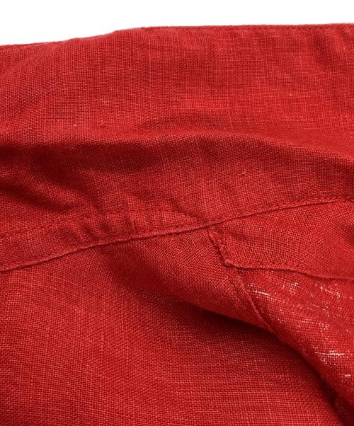 PAPAS（パパス）PAPAS (パパス) アロハシャツ レッド サイズ:Mの古着・服飾アイテム