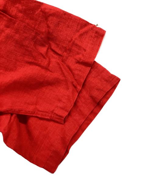 PAPAS（パパス）PAPAS (パパス) アロハシャツ レッド サイズ:Mの古着・服飾アイテム