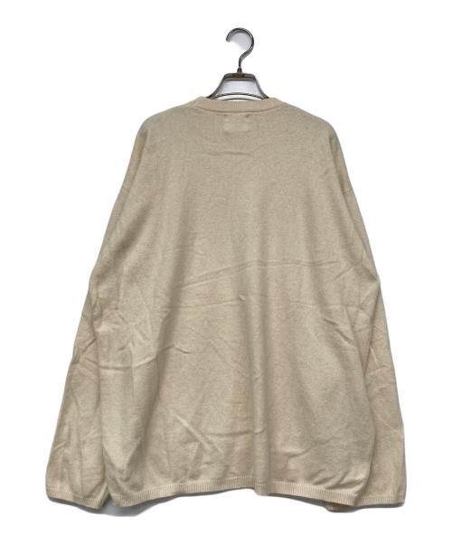 AMAIL（アマイル）AMAIL (アマイル) Raccoon over wash knit ベージュ サイズ:Fの古着・服飾アイテム