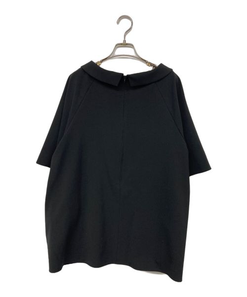 cccmalie（シーマリー）cccmalie (シーマリー) 半袖ブラウス ブラック サイズ:36の古着・服飾アイテム