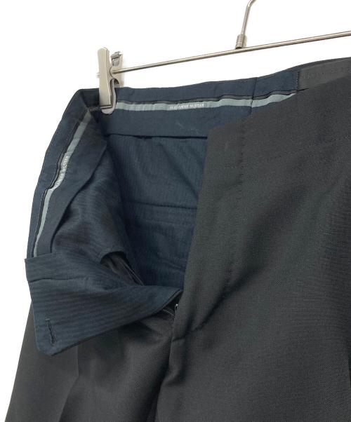 ALEXANDER McQUEEN（アレキサンダーマックイーン）ALEXANDER McQUEEN (アレキサンダーマックイーン) モヘアブレンドスラックス ブラック サイズ:44の古着・服飾アイテム