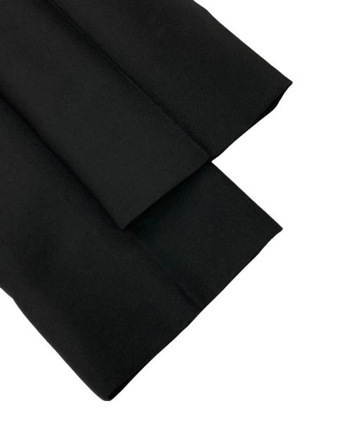 ALEXANDER McQUEEN（アレキサンダーマックイーン）ALEXANDER McQUEEN (アレキサンダーマックイーン) モヘアブレンドスラックス ブラック サイズ:44の古着・服飾アイテム