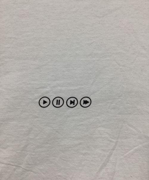 SEQUEL（シークエル）SEQUEL (シークエル) ラグランカットソー ホワイト×ブラック サイズ:Sの古着・服飾アイテム