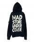 UNDERCOVER (アンダーカバー) MAD STORE プリントーフーディー ブラック サイズ:4：7000円