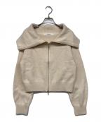 HER LIP TOハーリップトゥ）の古着「Big Collar Knit Top」｜アイボリー