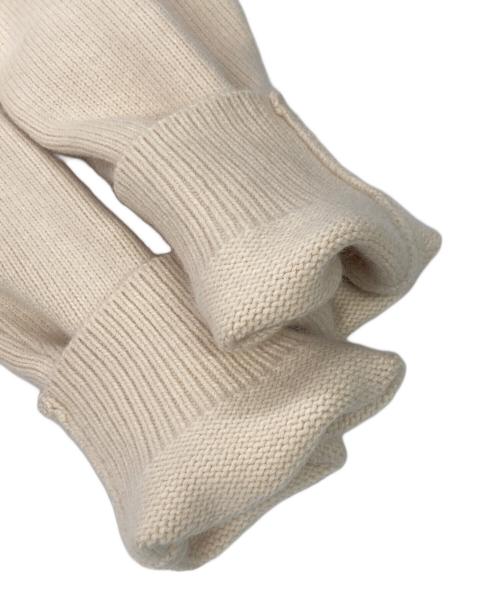 HER LIP TO（ハーリップトゥ）HER LIP TO (ハーリップトゥ) Big Collar Knit Top アイボリー サイズ:F 未使用品の古着・服飾アイテム