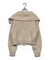 HER LIP TO (ハーリップトゥ) Big Collar Knit Top アイボリー サイズ:F 未使用品：11000円
