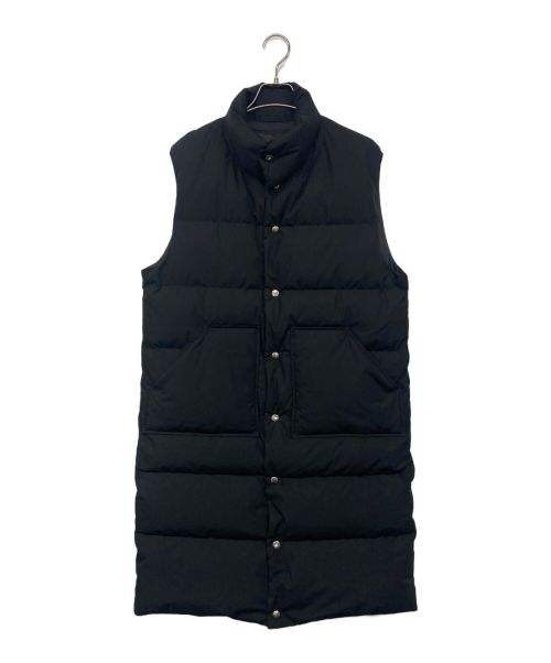 THE NORTHFACE PURPLELABEL（ザ・ノースフェイス パープルレーベル）THE NORTHFACE PURPLELABEL (ザ・ノースフェイス パープルレーベル) 65/35 Long Sierra Vest ロングシエラベスト ブラック サイズ:WSの古着・服飾アイテム