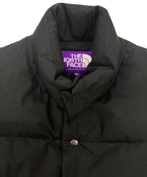 THE NORTHFACE PURPLELABEL（ザ・ノースフェイス パープルレーベル）THE NORTHFACE PURPLELABEL (ザ・ノースフェイス パープルレーベル) 65/35 Long Sierra Vest ロングシエラベスト ブラック サイズ:WSの古着・服飾アイテム