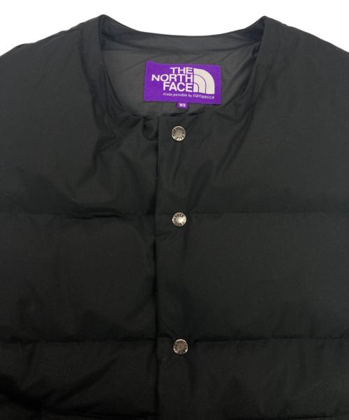 THE NORTHFACE PURPLELABEL（ザ・ノースフェイス パープルレーベル）THE NORTHFACE PURPLELABEL (ザ・ノースフェイス パープルレーベル) 65/35 Long Sierra Vest ロングシエラベスト ブラック サイズ:WSの古着・服飾アイテム