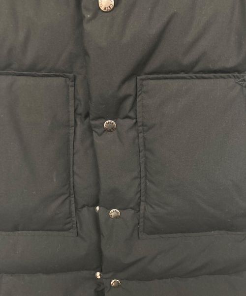 THE NORTHFACE PURPLELABEL（ザ・ノースフェイス パープルレーベル）THE NORTHFACE PURPLELABEL (ザ・ノースフェイス パープルレーベル) 65/35 Long Sierra Vest ロングシエラベスト ブラック サイズ:WSの古着・服飾アイテム