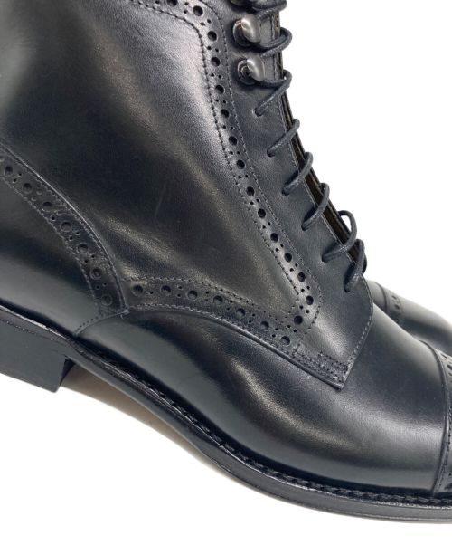 Jalan Sriwijaya（ジャランスリウァヤ）Jalan Sriwijaya (ジャランスリウァヤ) レースアップブーツ ブラック サイズ:4の古着・服飾アイテム