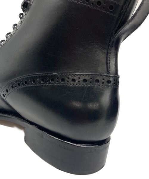 Jalan Sriwijaya（ジャランスリウァヤ）Jalan Sriwijaya (ジャランスリウァヤ) レースアップブーツ ブラック サイズ:4の古着・服飾アイテム