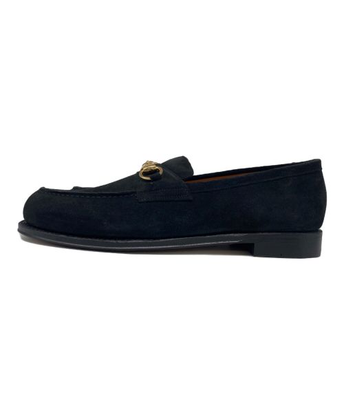 Jalan Sriwijaya（ジャランスリウァヤ）Jalan Sriwijaya (ジャランスリウァヤ) ビットローファー ブラック サイズ:9　2/1の古着・服飾アイテム