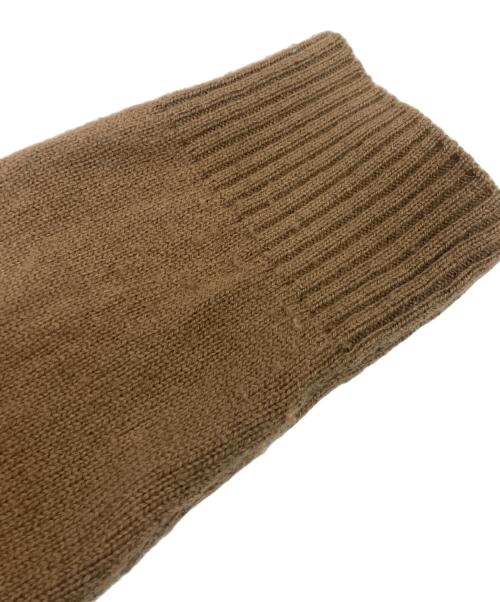 MHL（エムエイチエル）MHL (エムエイチエル) WASHABLE DRY WOOL KNIT/ウォッシャブルドライウールニット ベージュ サイズ:Mの古着・服飾アイテム