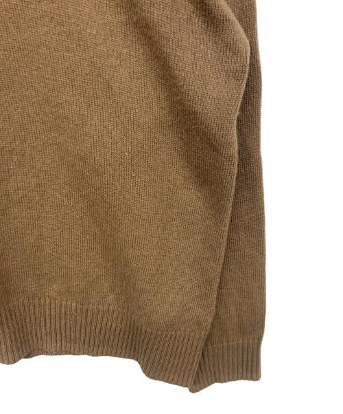 MHL（エムエイチエル）MHL (エムエイチエル) WASHABLE DRY WOOL KNIT/ウォッシャブルドライウールニット ベージュ サイズ:Mの古着・服飾アイテム