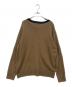 MHL (エムエイチエル) WASHABLE DRY WOOL KNIT/ウォッシャブルドライウールニット ベージュ サイズ:M：4000円
