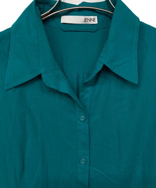 JENNE（ジェンヌ）JENNE (ジェンヌ) オードリールックエアリーワンピース グリーン サイズ:Ｍの古着・服飾アイテム