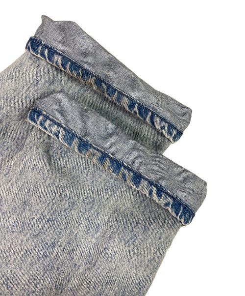 ANDMARY（アンドマリー）andmary (アンドマリー) ハートヒップデニムパンツ インディゴ サイズ:Mの古着・服飾アイテム