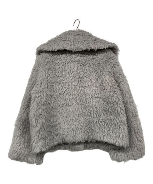 HER LIP TO（ハーリップトゥ）HER LIP TO (ハーリップトゥ) Bruxelles Wool-Blend Coat/ブリュッセルウールブレンドコート グレー サイズ:Sの古着・服飾アイテム