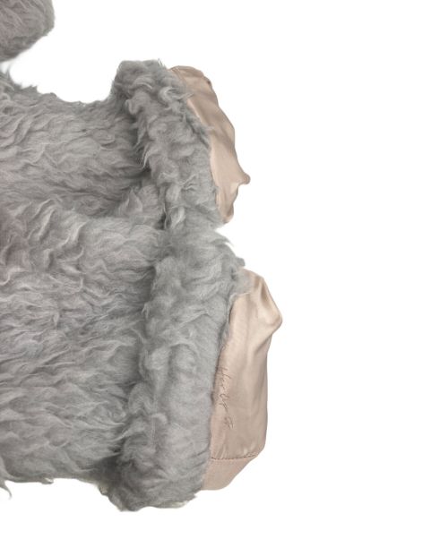 HER LIP TO（ハーリップトゥ）HER LIP TO (ハーリップトゥ) Bruxelles Wool-Blend Coat/ブリュッセルウールブレンドコート グレー サイズ:Sの古着・服飾アイテム