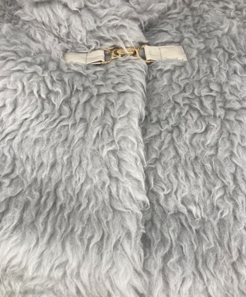 HER LIP TO（ハーリップトゥ）HER LIP TO (ハーリップトゥ) Bruxelles Wool-Blend Coat/ブリュッセルウールブレンドコート グレー サイズ:Sの古着・服飾アイテム