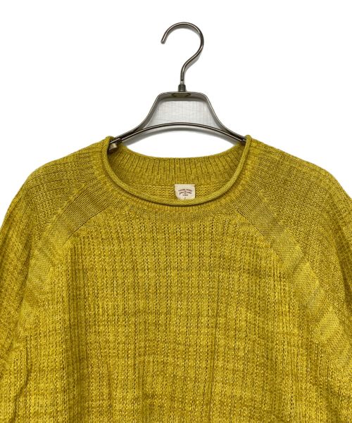 tamaki niime（タマキ ニイメ）tamaki niime (タマキ ニイメ) ロールネックニット イエロー サイズ:3の古着・服飾アイテム