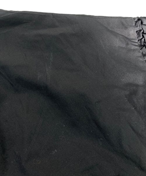 merlette（マーレット）merlette (マーレット) ASTELL/スタンドネック スモッキングスリーブワンピース ブラック サイズ:X SMALLの古着・服飾アイテム