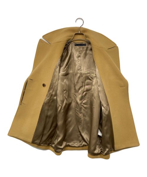 martinique（マルティニーク）martinique (マルティニーク) ショートビーバーPコート ベージュ サイズ:記載なしの古着・服飾アイテム