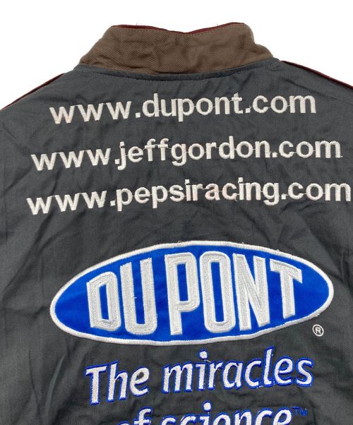 JH Design（ジェイエイチデザイン）JH Design (ジェイエイチデザイン) レーシングジャケット ブラウン サイズ:Lの古着・服飾アイテム