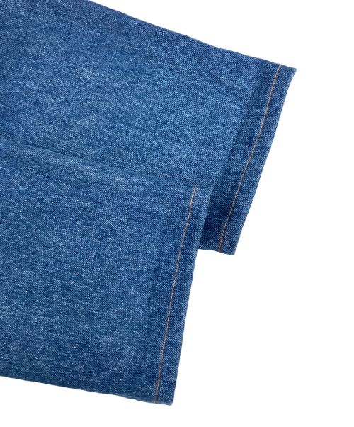 AMI Alexandre Mattiussi（アミアレクサンドルマテュッシ）AMI Alexandre Mattiussi (アミ アレクサンドル マテュッシ) テーパードフィット デニム インディゴ サイズ:71cm (W28)の古着・服飾アイテム