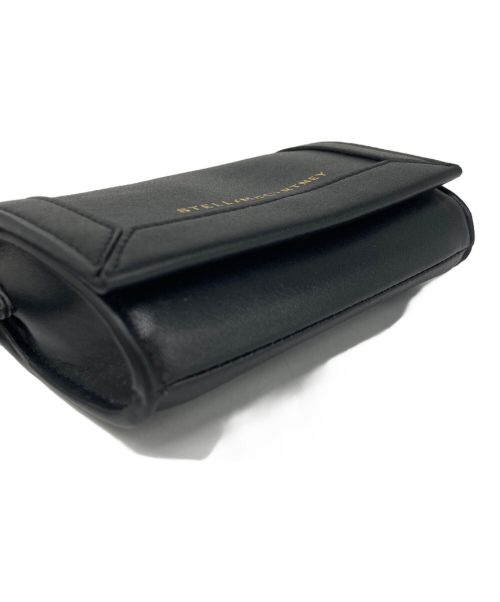 STELLA McCARTNEY（ステラマッカートニー）STELLA McCARTNEY (ステラマッカートニー) ショルダーカードホルダー ブラックの古着・服飾アイテム