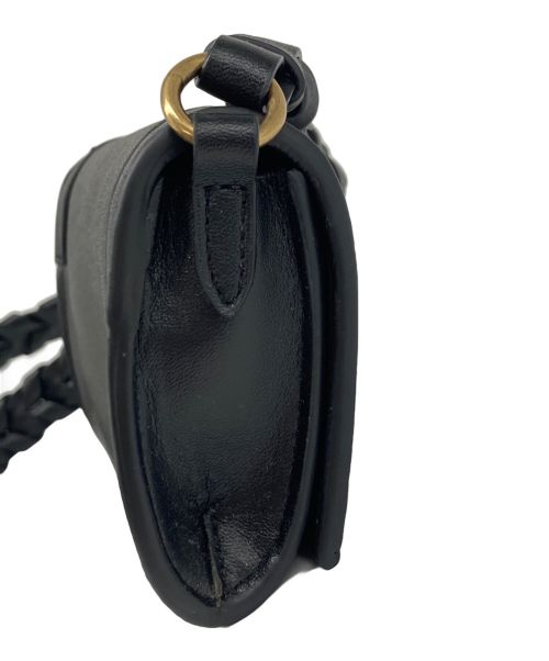 STELLA McCARTNEY（ステラマッカートニー）STELLA McCARTNEY (ステラマッカートニー) ショルダーカードホルダー ブラックの古着・服飾アイテム