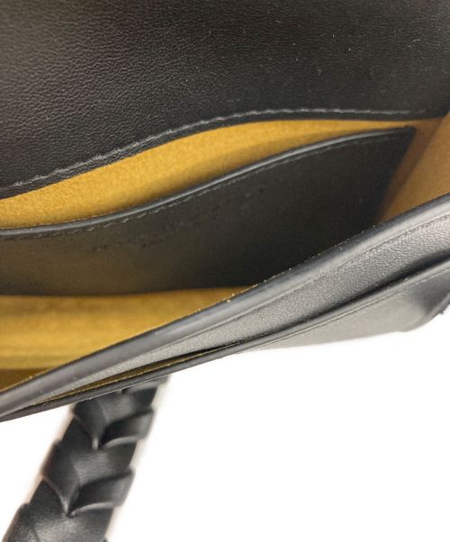 STELLA McCARTNEY（ステラマッカートニー）STELLA McCARTNEY (ステラマッカートニー) ショルダーカードホルダー ブラックの古着・服飾アイテム