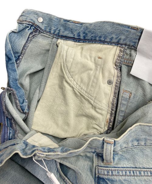 CLANE（クラネ）CLANE (クラネ) SuzuHirose (スズヒロセ) TUCK WIDE DENIM/タックワイドデニム ブルー サイズ:1 未使用品の古着・服飾アイテム